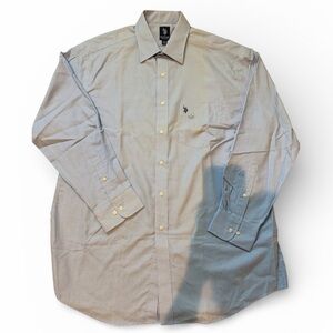 U.S. POLO ASSN Men’s Button Down Dress Shirt Large 16 - 16 1/2